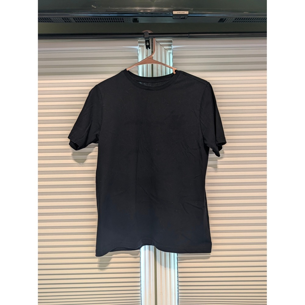 Wonder Nation Kids XL 14-16 Black Short Sleeve Crewneck T-Shirt BW10103781